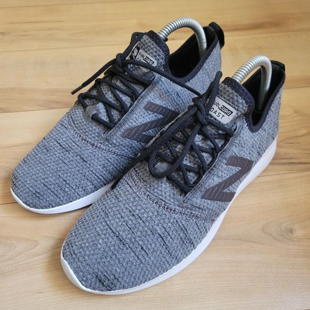 New Balance Womens FuelCore Coast V4 Gray Running Shoes Sneakers Size 8.5